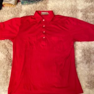 SAHARA red large shirt
